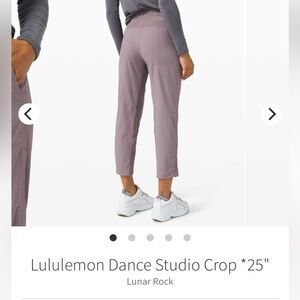 Lululemon Athletica Lunar Rock Track Pants